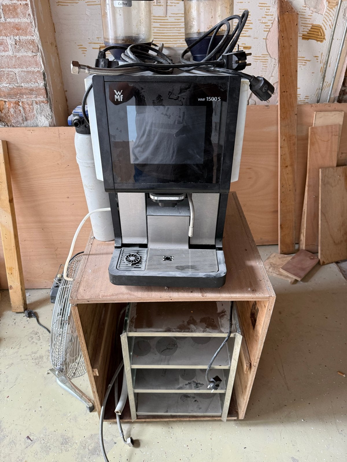 WMF 1500 S professionele koffiemachine