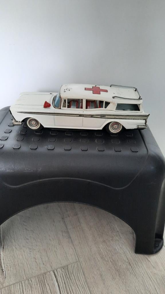 Oude Blikken Rambler Ambulance., Antiek en Kunst, Antiek | Speelgoed, Ophalen of Verzenden