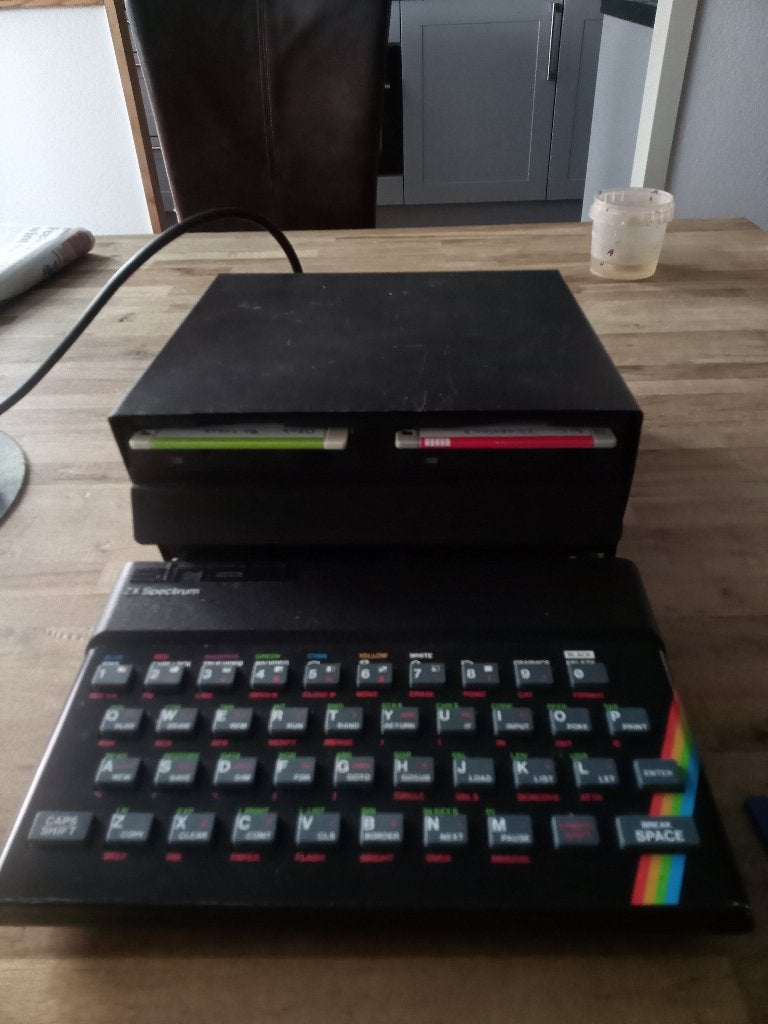 zx spectrum + opus floppy drive, Ophalen of Verzenden, Sinclair