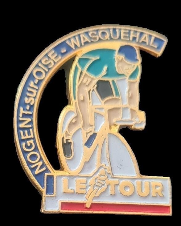 Le Tour Nogent-sur-Oise- Wasquehal pin, Verzenden, Nieuw, Sport, Speldje of Pin