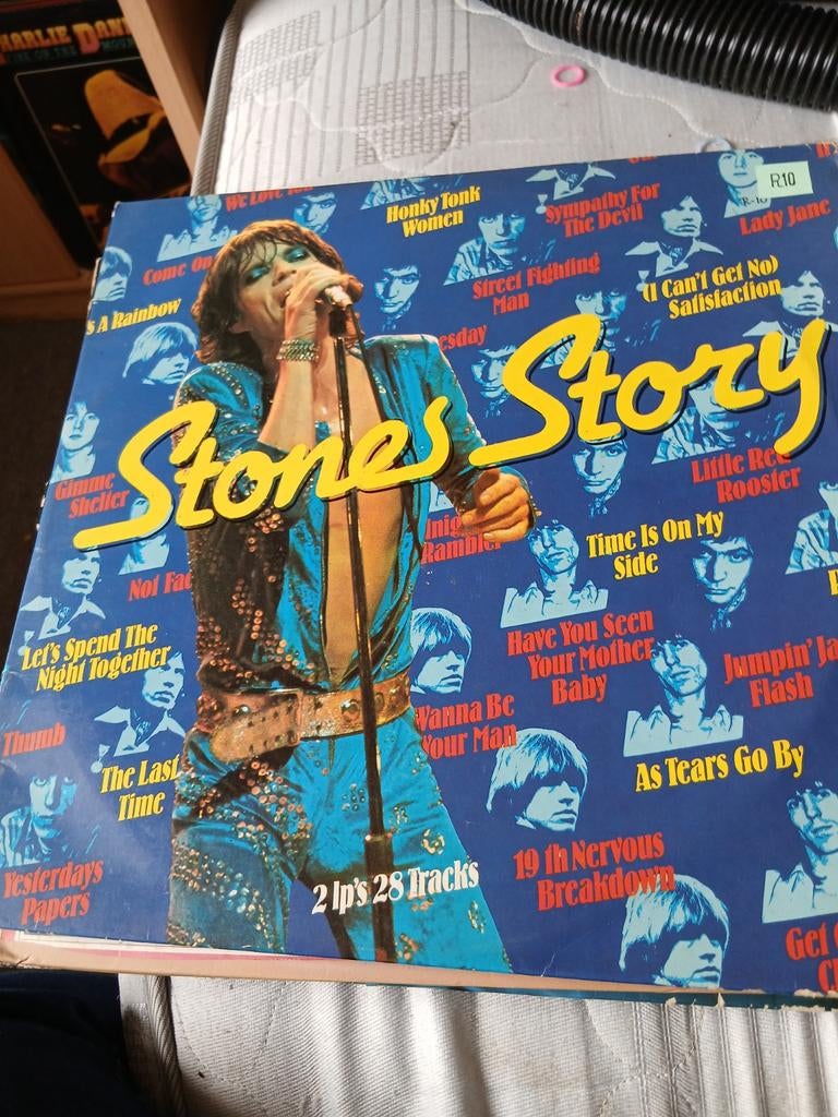 The Rolling Stones - Stones Story (2 LP's, 28 tracks), Cd's en Dvd's, Vinyl | Rock, Gebruikt, Ophalen of Verzenden, 12 inch, Poprock