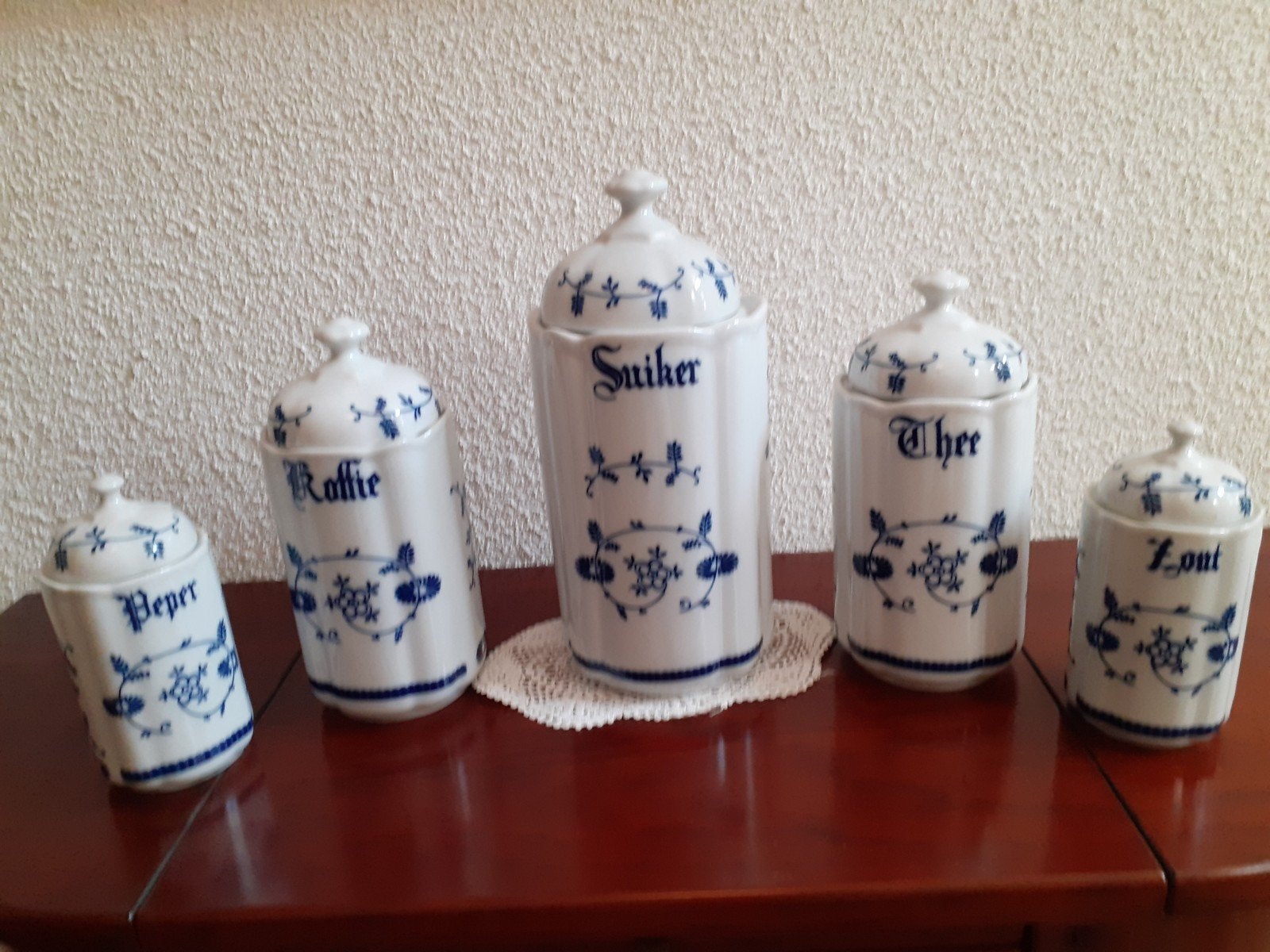 porseleinen keukenset, Ophalen of Verzenden