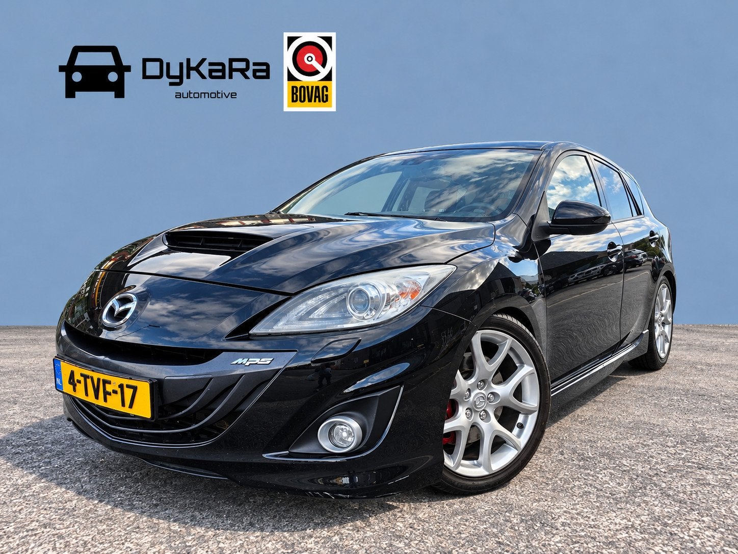 Mazda 3 2.3 DiSi Turbo MPS Keyless, Bi-Xenon, Auto's, Voorwielaandrijving, Euro 5, Gebruikt, 4 cilinders