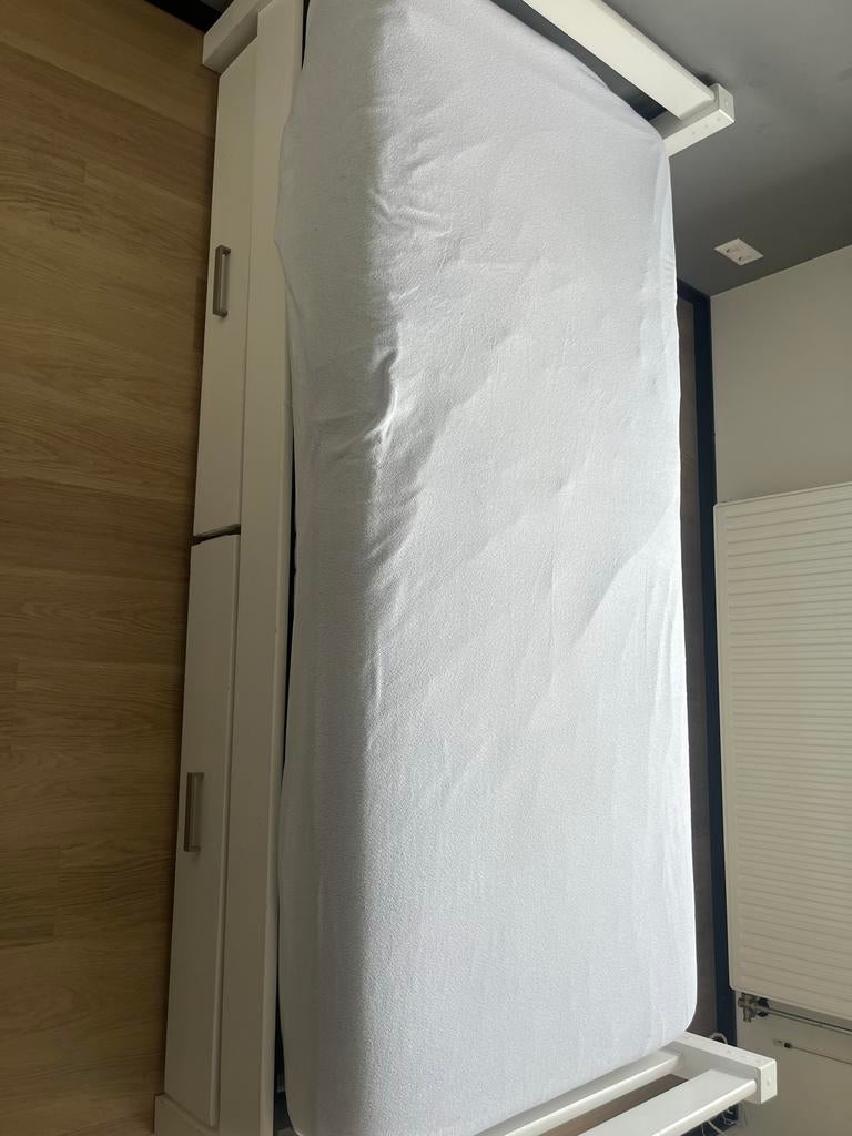 Eenpersoonsbed Beter Bed 90x200cm met lade, zonder matras, Ophalen, Gebruikt, 90 cm, Eenpersoons