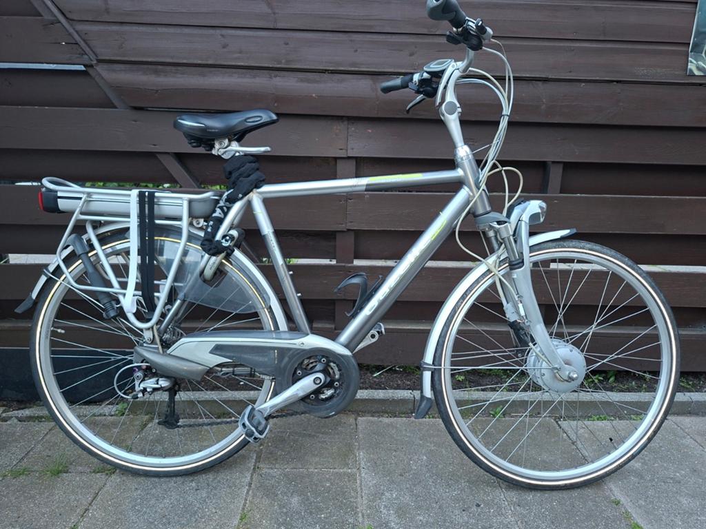 Gazelle medio  heren ebike frame 57 cm werkt goed, 55 tot 59 cm, Ophalen, Gebruikt, Gazelle