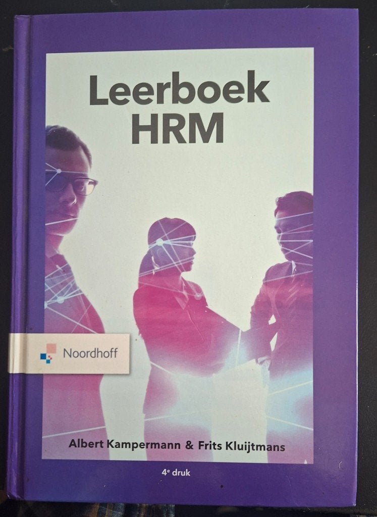 Leerboek HRM 4e druk, Boeken, Ophalen of Verzenden, Beta, Zo goed als nieuw, HBO