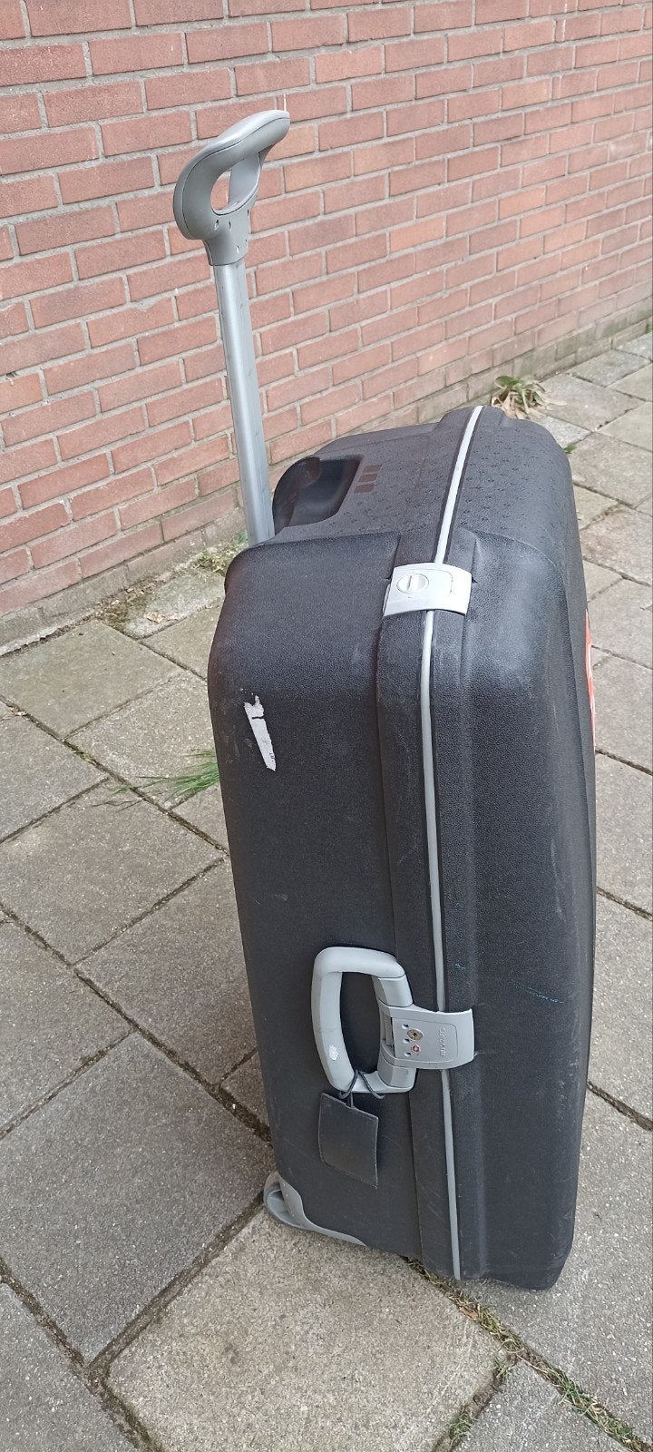 Samsonite koffer, 78 cm, 2 wielen, prima staat, Ophalen, Gebruikt, Hard kunststof, 45 tot 55 cm