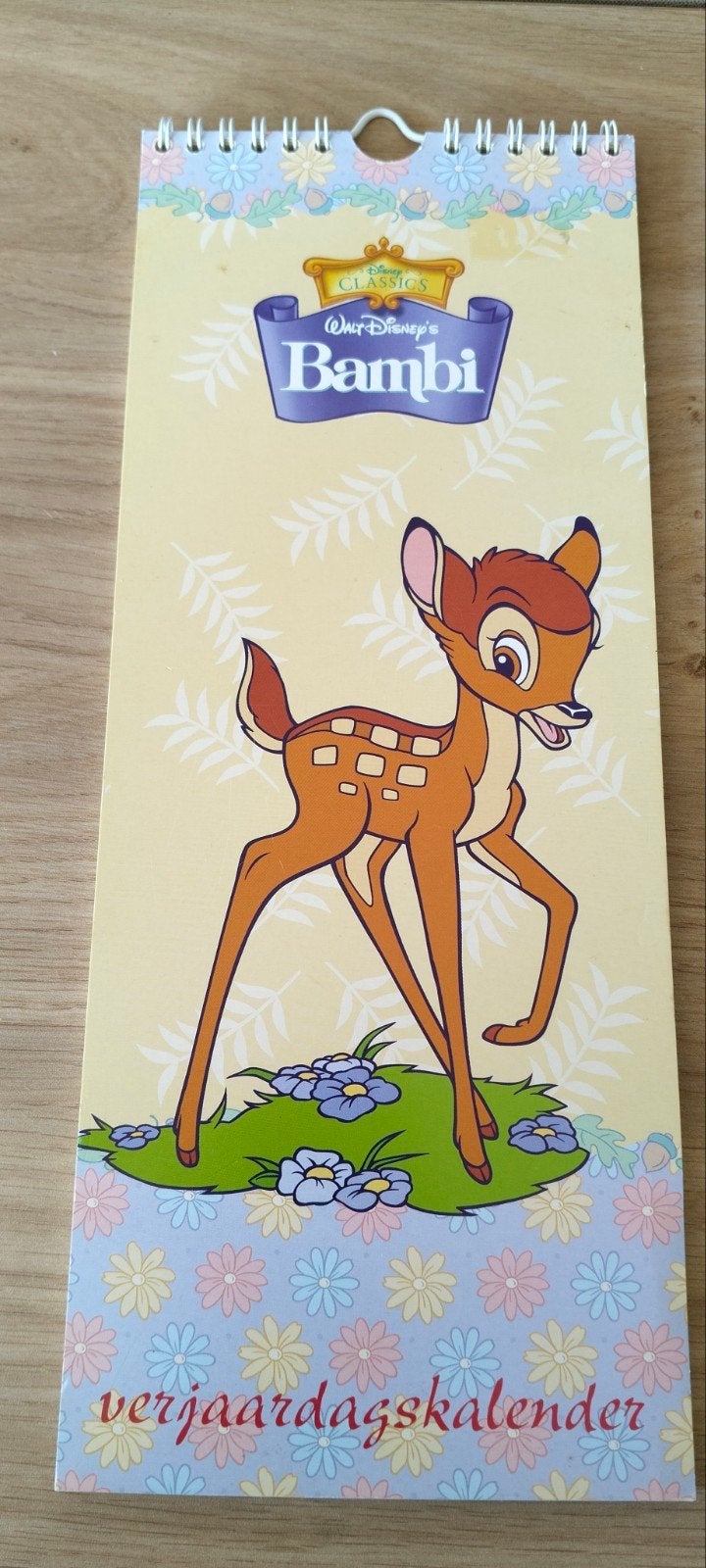 Nieuw Bambi verjaardagskalender, Verzenden, Maandkalender, Nieuw