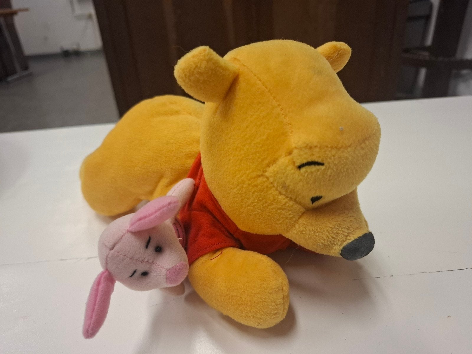 Winnie de Poeh en Knorretje knuffel van Applause, Kinderen en Baby's, Speelgoed | Knuffels en Pluche, Gebruikt, Overige merken