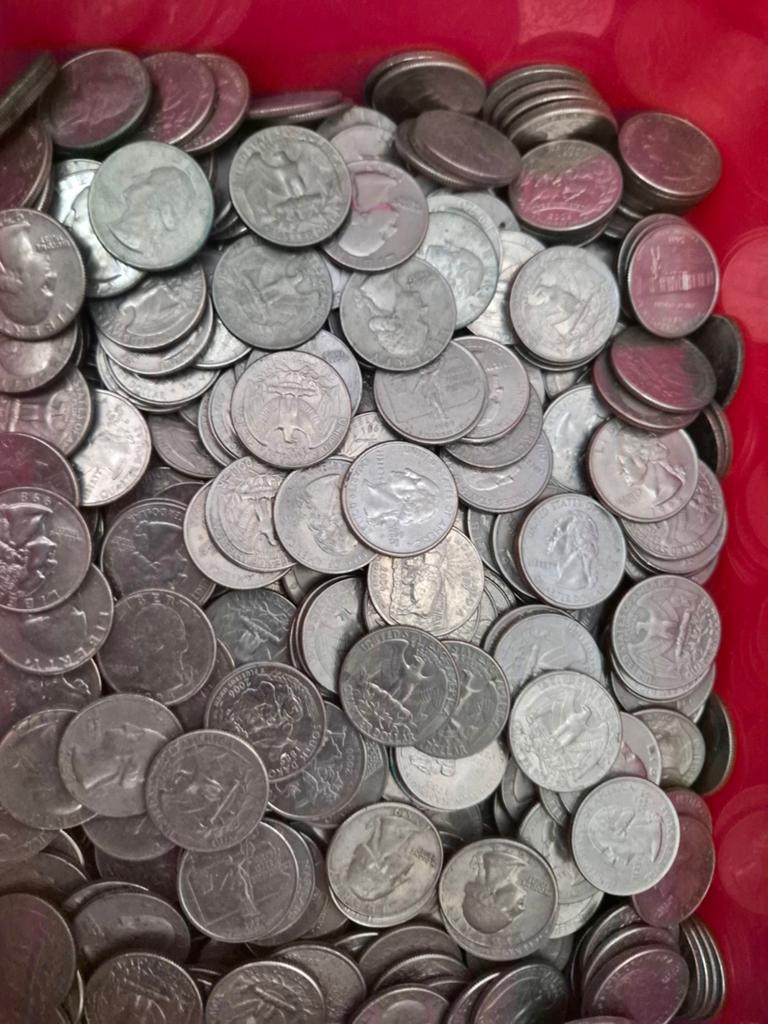 USA. Amerika. 250 gram Quarters, Ophalen of Verzenden, Noord-Amerika