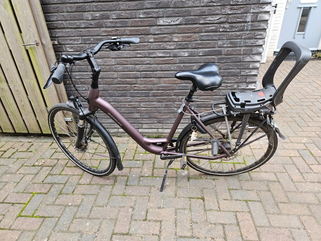 Batavus Finez damesfiets  met Alfine naaf +kinderzitje, Ophalen, Versnellingen, Batavus, 56 cm of meer