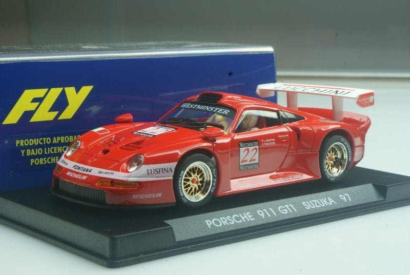 Fly A34 Porsche 911 GT1 Suzuka 1997, Overige merken, Racebaan, Fly, Nieuw