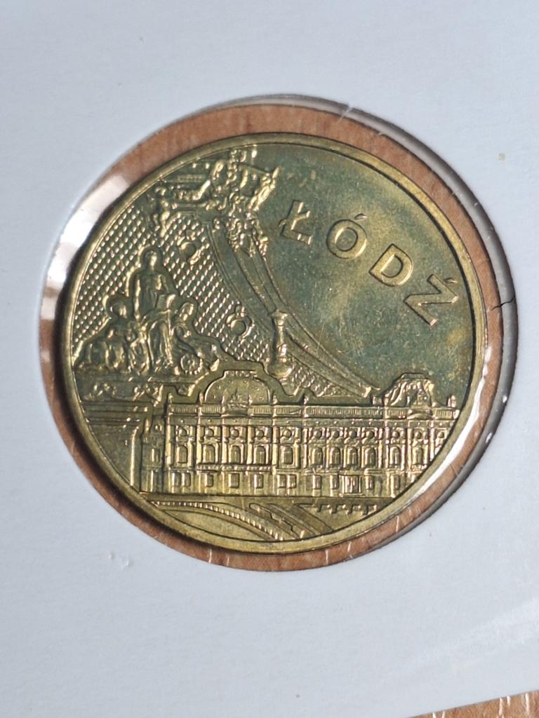 POLEN 2 zlote 2011, Lodz (#115), Ophalen of Verzenden, Polen, Losse munt