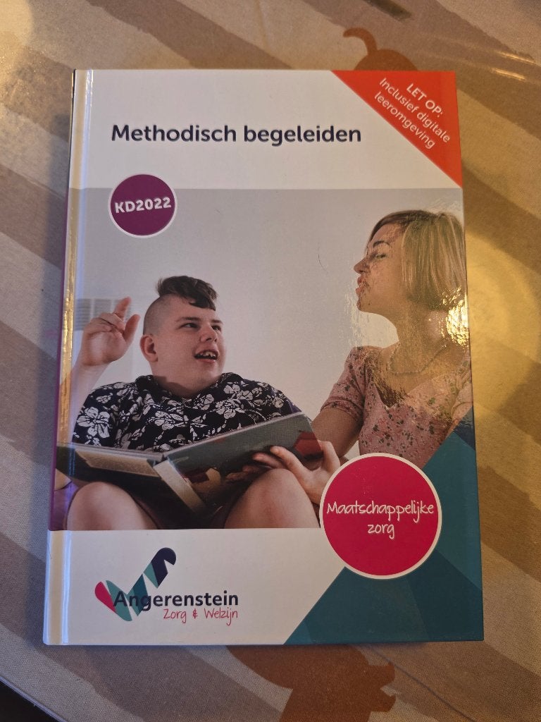 Methodisch begeleiden 9789037262605, Nieuw, Ophalen of Verzenden, Huishoudkunde of Verzorging, Angerenstein
