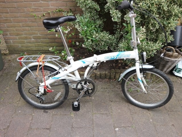 Vouwfiets Easy Rider, Ophalen, 20 inch of meer, Gebruikt, Velgrem