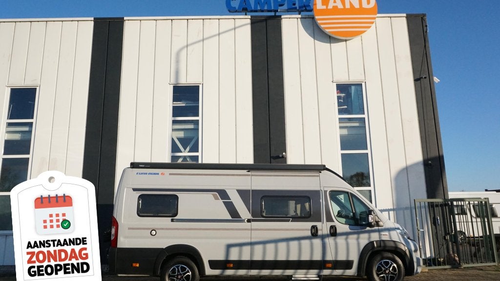 Eura Mobil Van 635 EB Busbiker Combi 6D-E kachel, Chemisch toilet, Ringverwarming, Verwarmde buitenspiegels, Fiat