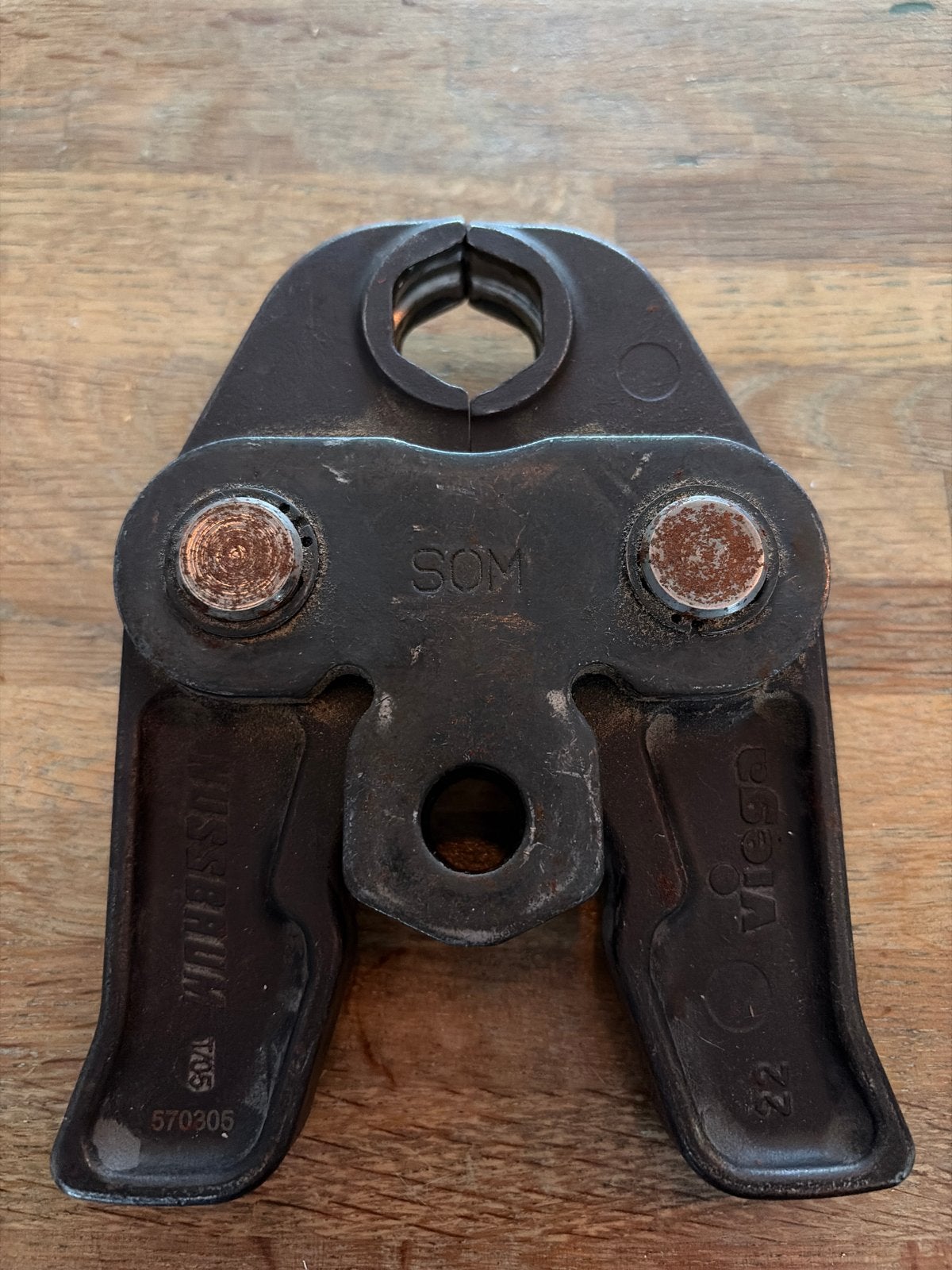 Viega persbek SOM 22mm - nieuw, Doe-het-zelf en Verbouw, Gereedschap | Handgereedschap, Ophalen of Verzenden, Gebruikt, Overige typen