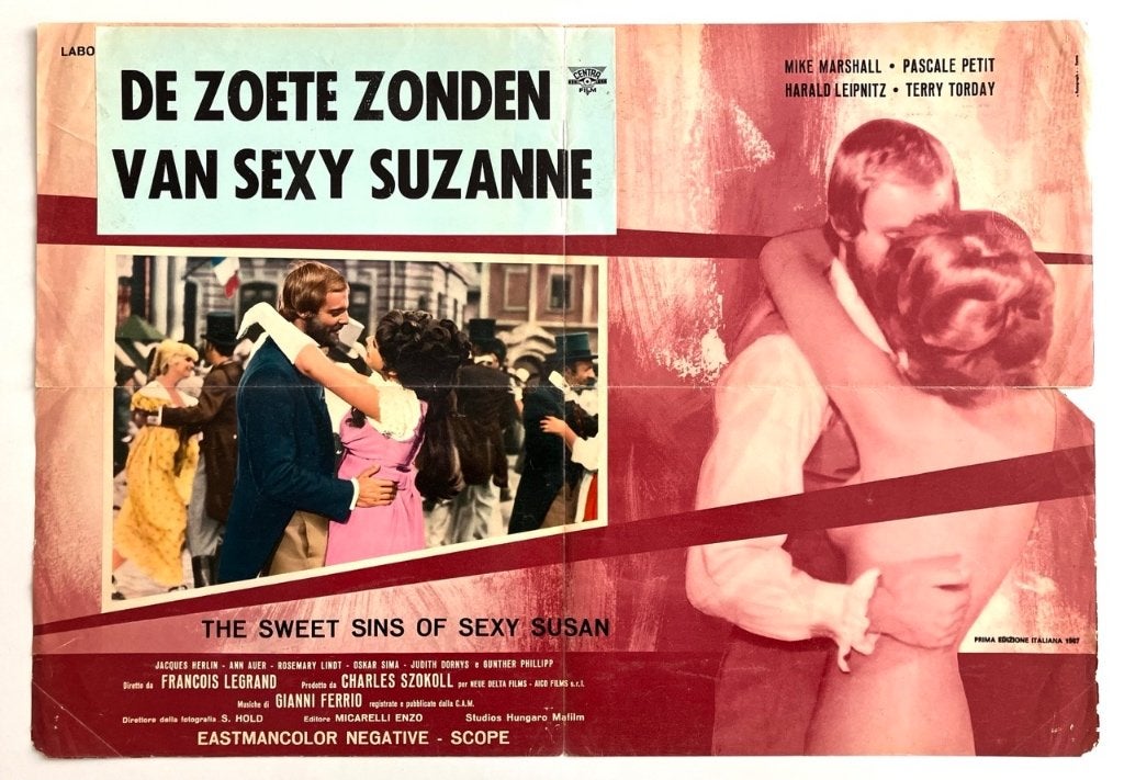 18 Vintage bioscoop filmposters - Jaren 60/70, Verzenden, A1 t/m A3, Film en Tv, Rechthoekig Staand