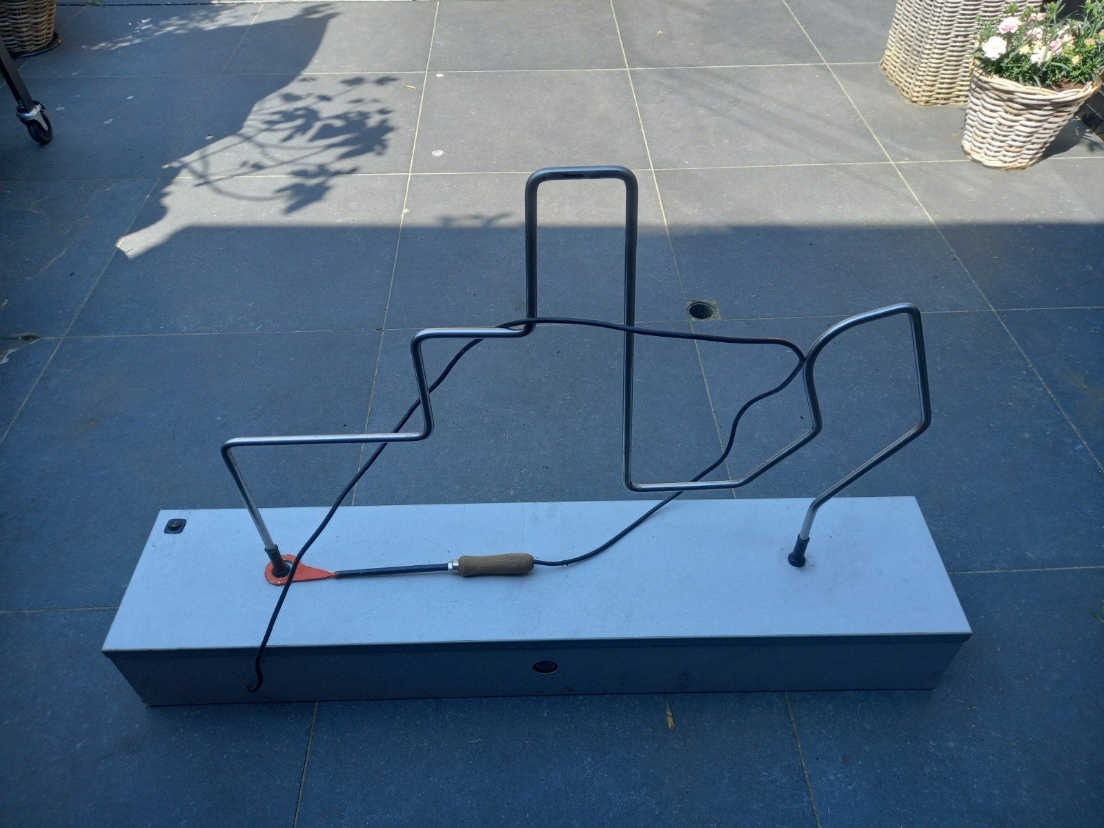Vintage Elektrisch Draad Labyrint Spel - Behendigheidsspel, Ophalen