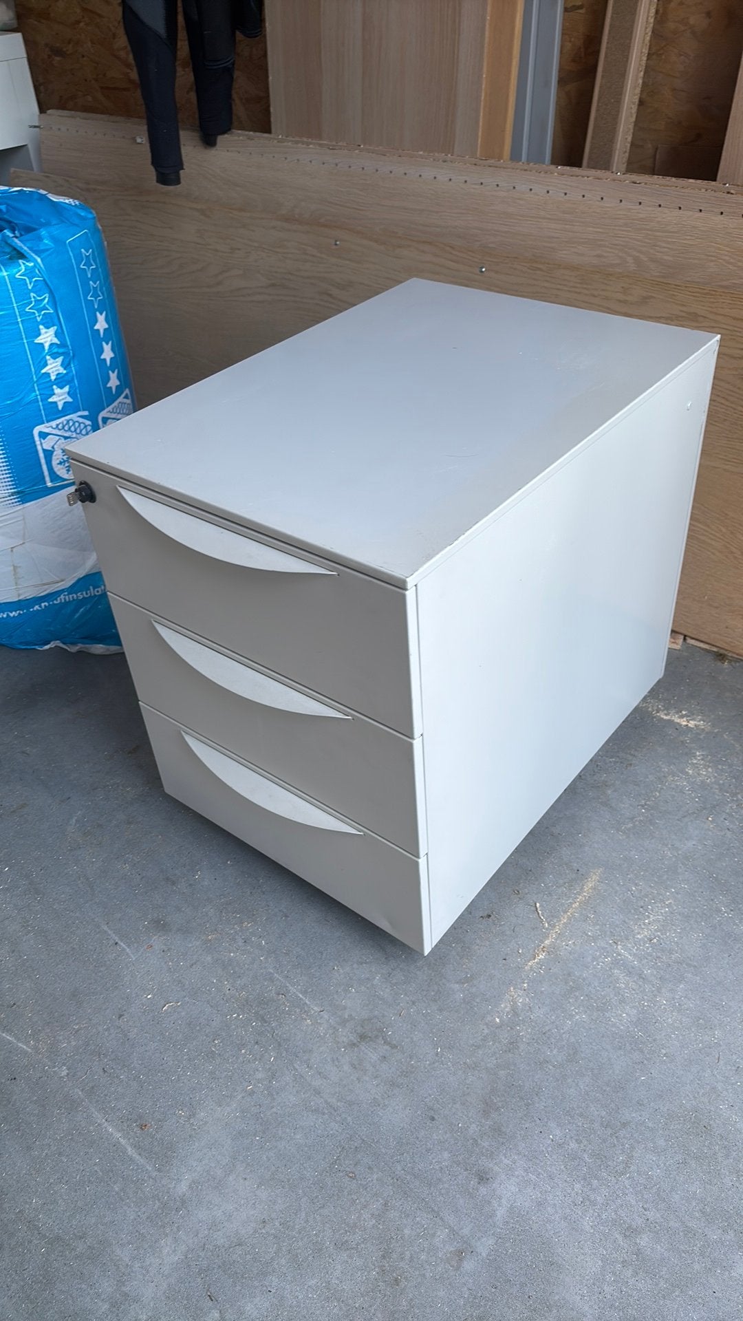 Dossierkast, Huis en Inrichting, Kasten | Ladekasten, Ophalen, Minder dan 50 cm, Gebruikt, 3 of 4 laden