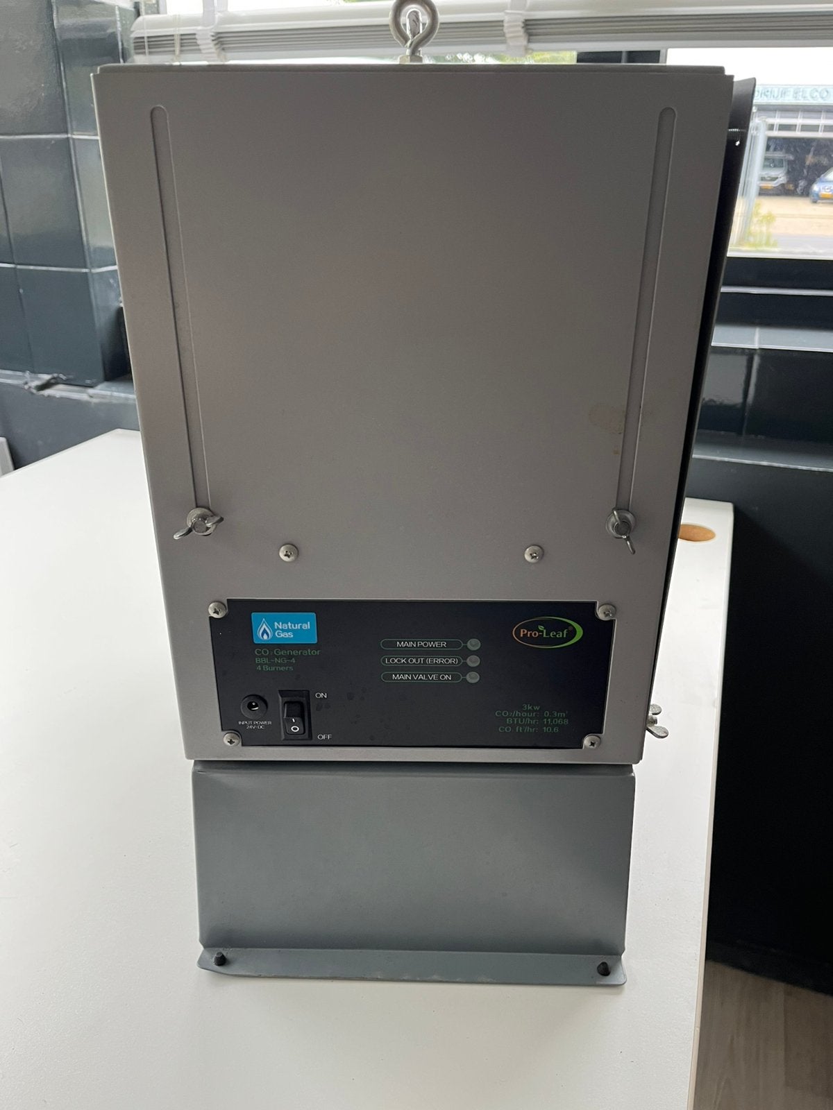CO2 Generator Pro -Leaf BBL-NG-4, Ophalen, Zo goed als nieuw, Kweeklamp