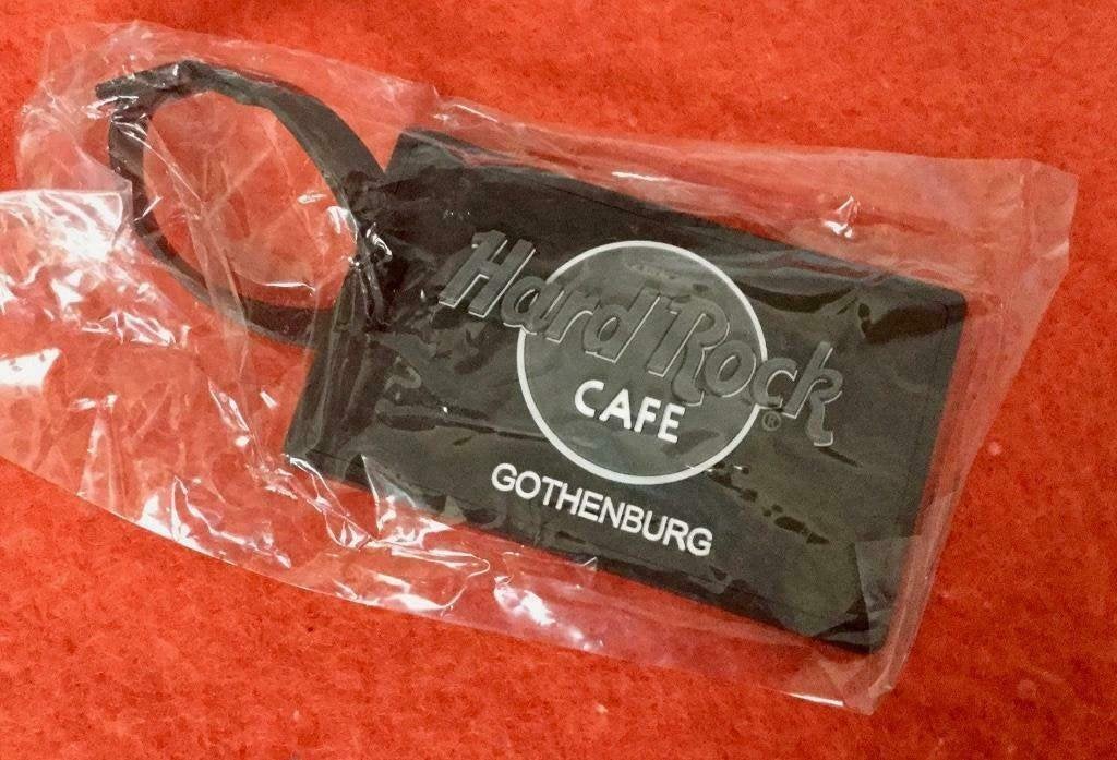 Hardrock cafe Gothenburg koffer label, nieuw! artiesten, Verzamelen, Ophalen of Verzenden, Nieuw