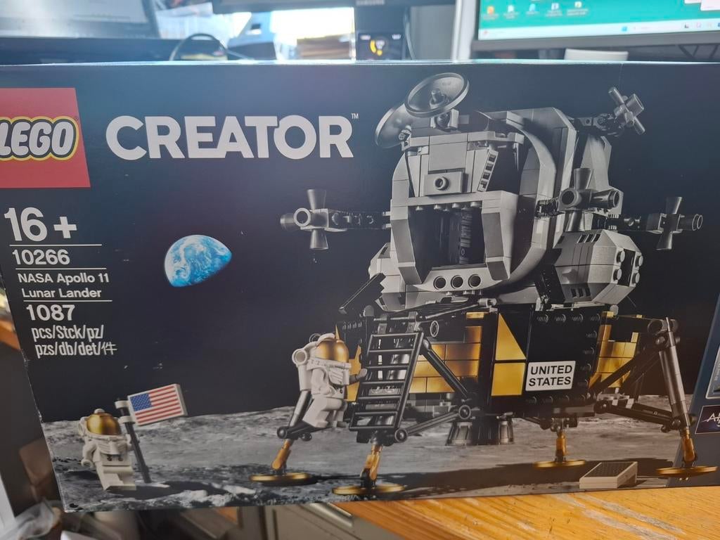 LEGO Creator NASA Apollo 11 Lunar Lander 10266- niet geopend, Ophalen of Verzenden, Nieuw, Complete set, Lego