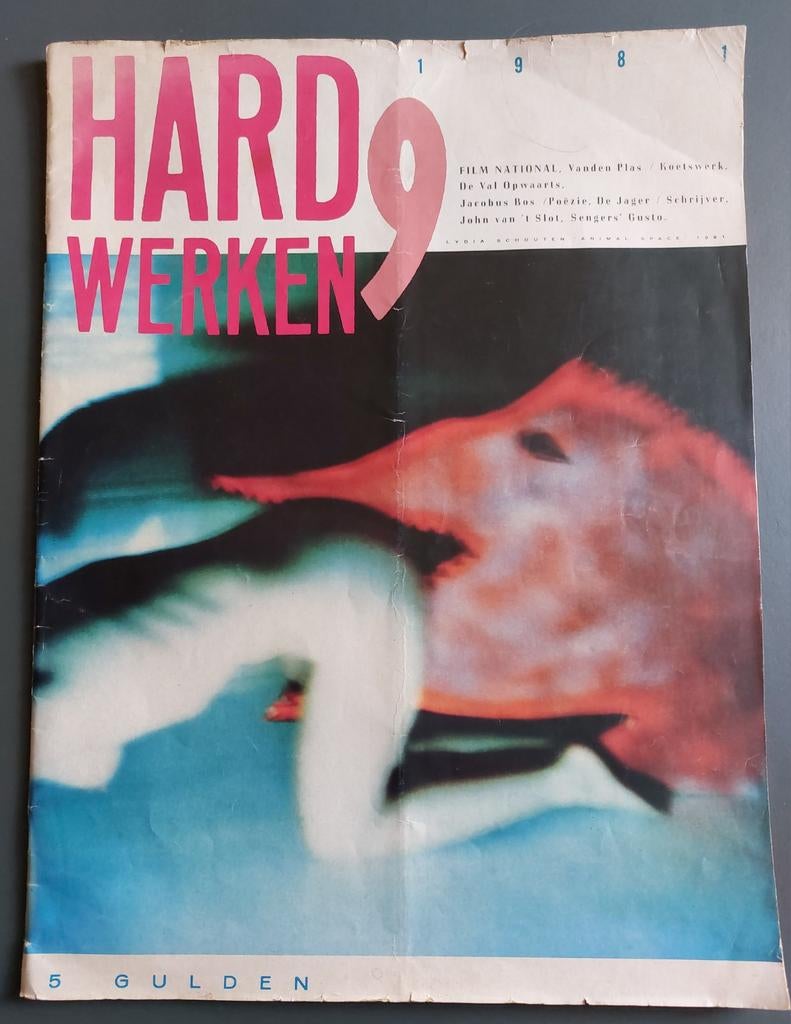Hard Werken 9 - Tijdschrift uit 1981, Boeken, Ophalen, Overige typen