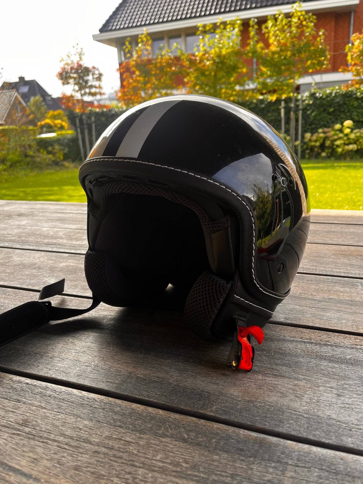 Zwarte helm Maat XS, Overige merken, XS, Jethelm, Ophalen of Verzenden