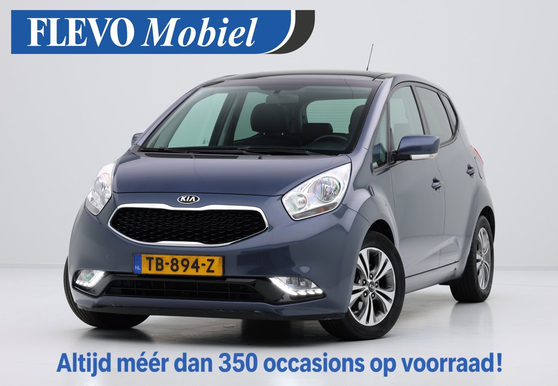Kia Venga 1.4 CVVT Edition *47.000km!* Pano|1e Eig!|Half Led, Auto's, Voorwielaandrijving, Dealer onderhouden, Euro 6, 4 cilinders
