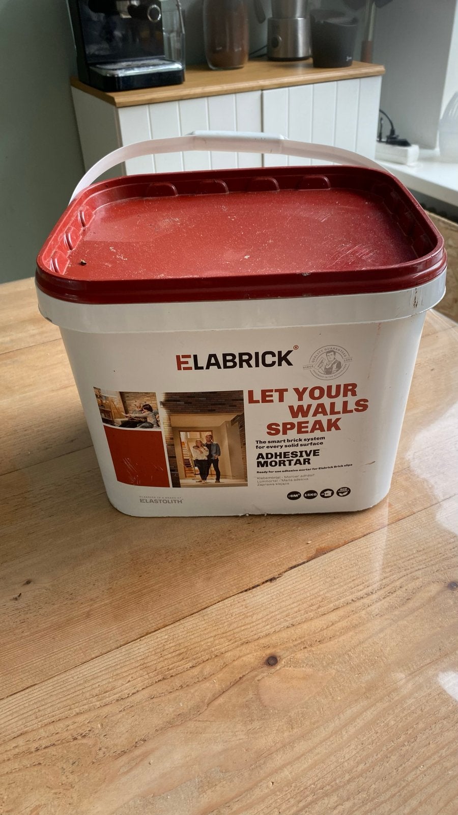 Gratis: Elabrick Adhesive Mortar - 15 kg, Ophalen, Nieuw, Overige materialen, Overige typen