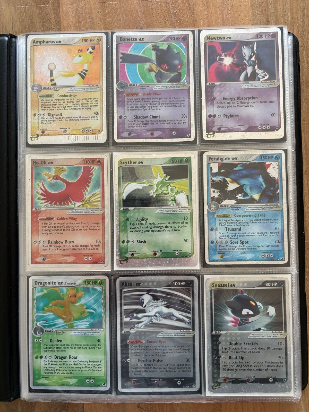 Grote collectie Pokémon kaarten in map, Ophalen of Verzenden, Gebruikt, Meerdere kaarten, Foil