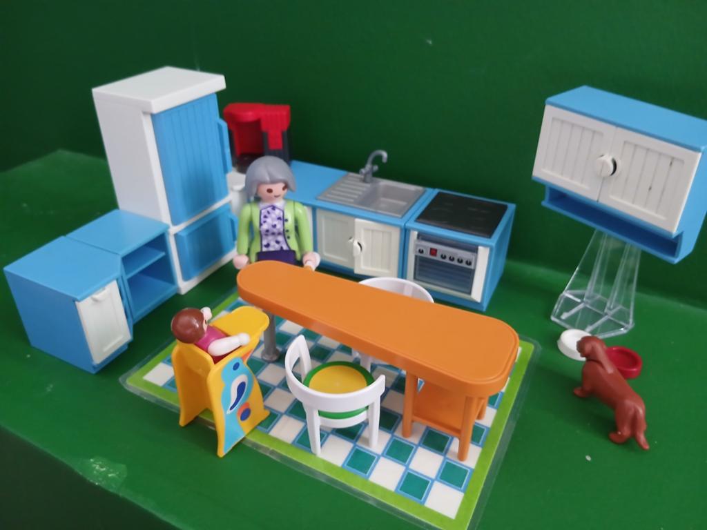Playmobil keuken 5329, Ophalen of Verzenden, Gebruikt, Los playmobil