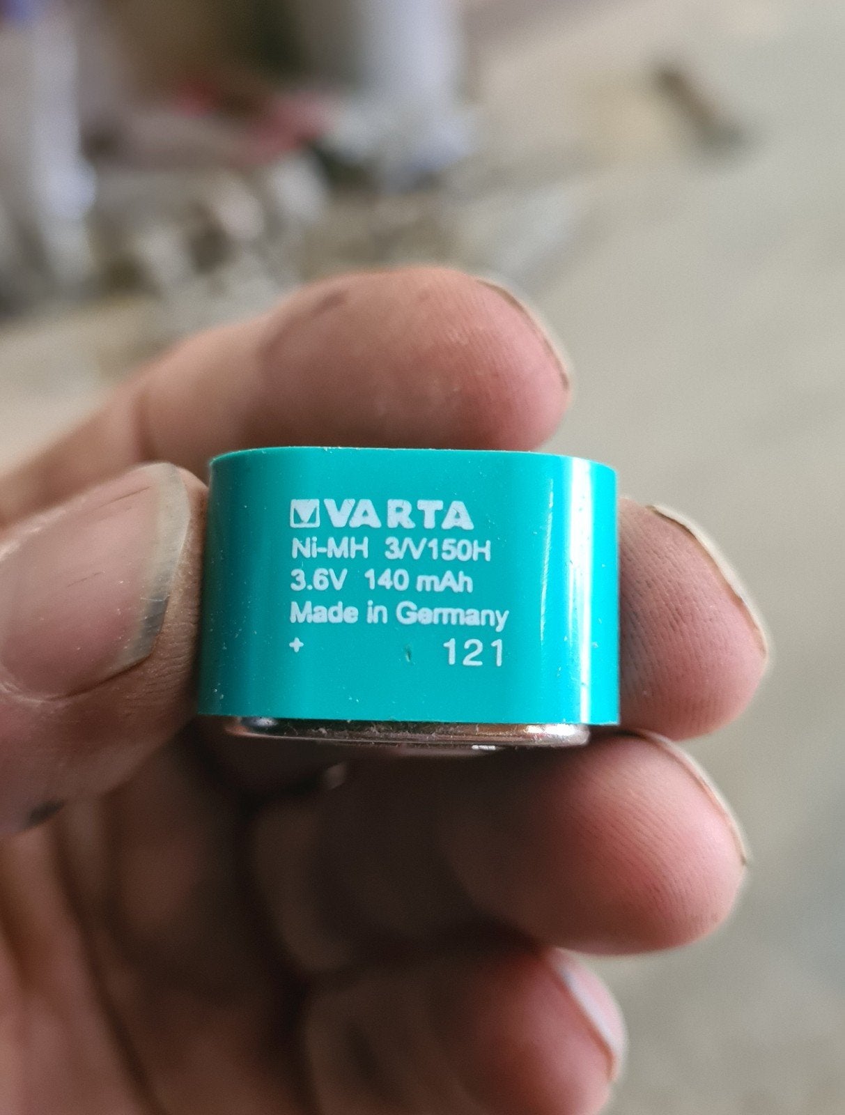 Varta oplaadbare batterij 30x knoopcel 3,6 volt 140 mAh 150H, Ophalen of Verzenden