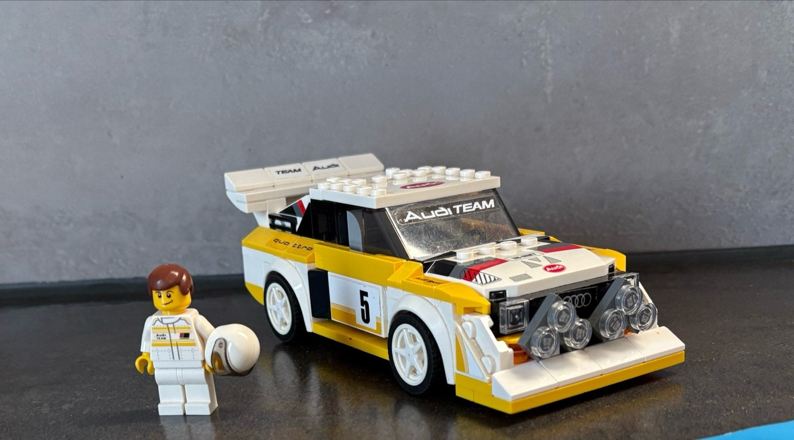 LEGO Speed Champions 76897 Audi Sport quattro S1 (compleet), Ophalen of Verzenden, Zo goed als nieuw