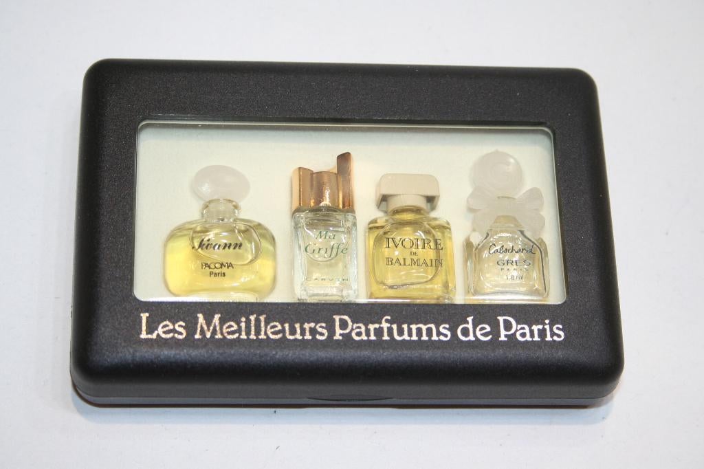 Set Les meilleurs parfums de Paris 4 mini Nieuw, OVP, Verzamelen, Parfumverzamelingen, Nieuw, Miniatuur, Gevuld, Verzenden