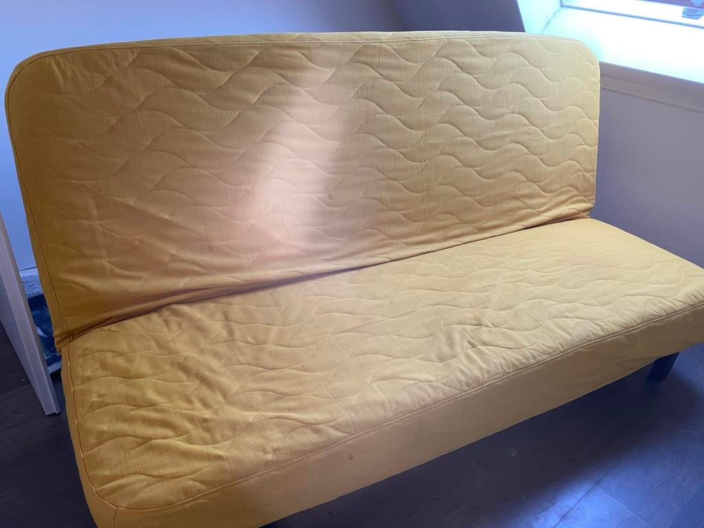 Ikea Nyhamn slaapbank, Ophalen of Verzenden, Zo goed als nieuw, Tweepersoons