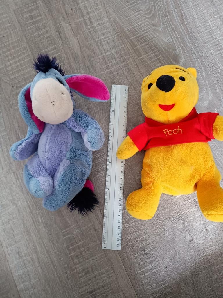 Winnie de Poeh en Iejoor knuffels - Disney, Disney, Geel, Overige typen, Ophalen of Verzenden