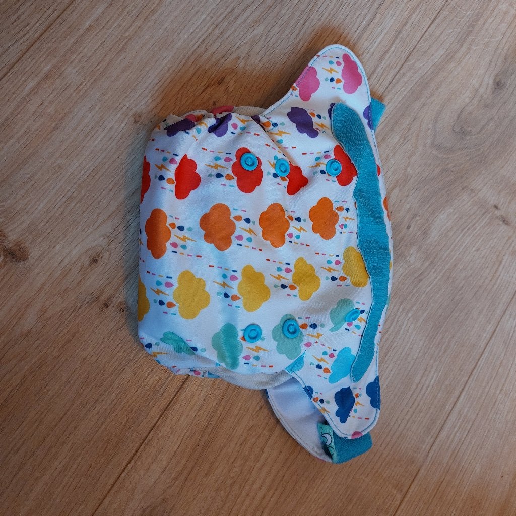 Totsbots wasbare luier maat 2 met inlegger, Kinderen en Baby's, Ophalen of Verzenden, Gebruikt