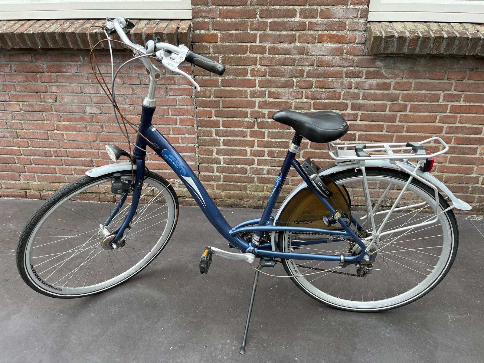 Sparta damesfiets, 50 cm frame, 21 versnellingen, Ophalen, Terugtraprem, Sparta, 50 tot 53 cm