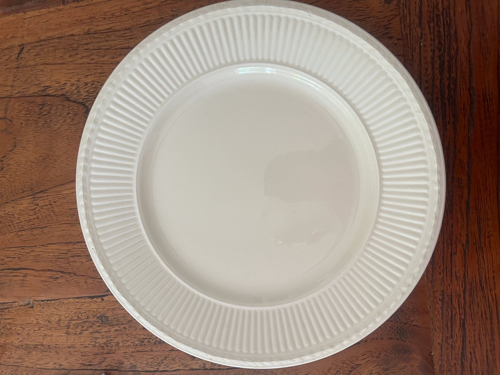 Wedgewood Edme, plat (diner) bord 26,5 cm, Ophalen, Nieuw, Aardewerk, Bord(en)