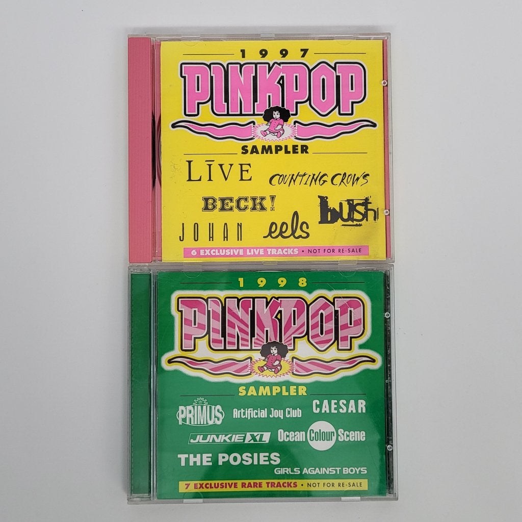 Pinkpop 1997 & 1998 - CD, Cd's en Dvd's, Verzenden, Zo goed als nieuw, Rock en Metal
