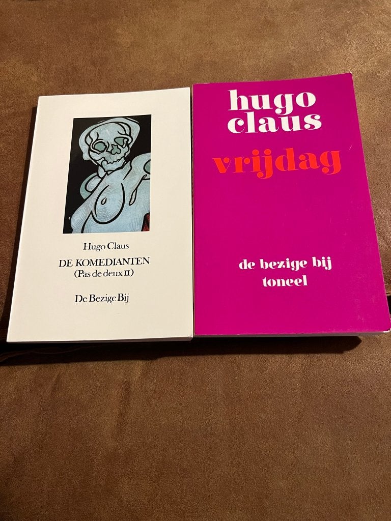 Hugo Claus toneelstukken: De Komedianten/Vrijdag *De Bezige*, Ophalen of Verzenden, Zo goed als nieuw, Toneel, Hugo Claus