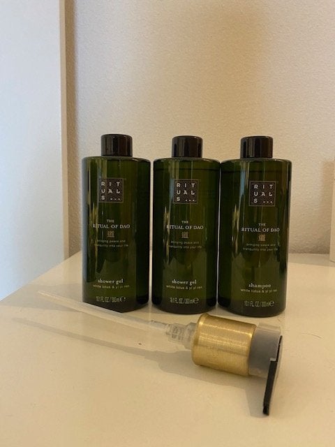 Nieuw Rituals Dao 2x shower gel + shampoo 300 ml, Verzenden, Nieuw, Bad & Douche