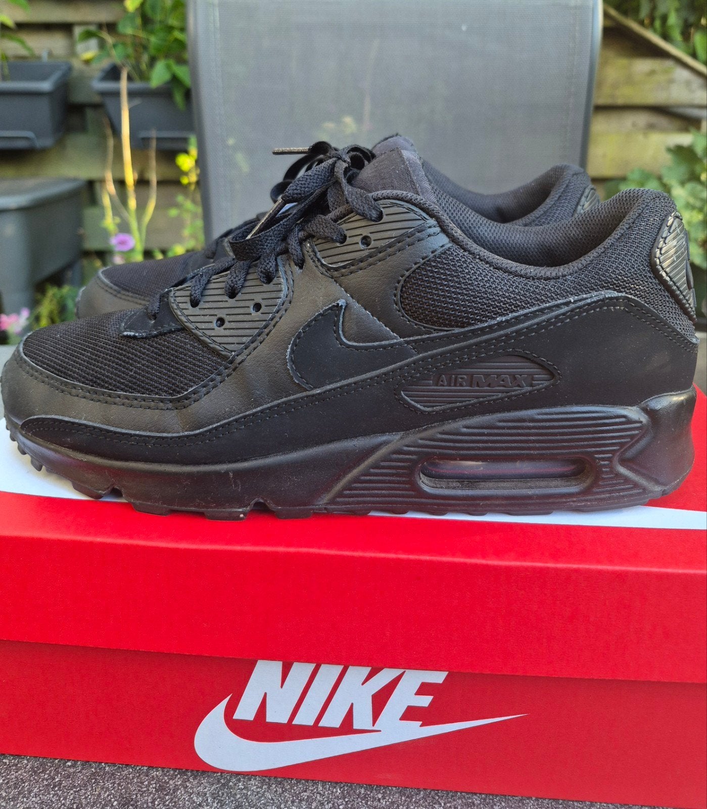 Nike Air Max 90 Zwart - Maat 43, Zwart, Nike, Ophalen of Verzenden, Sneakers of Gympen