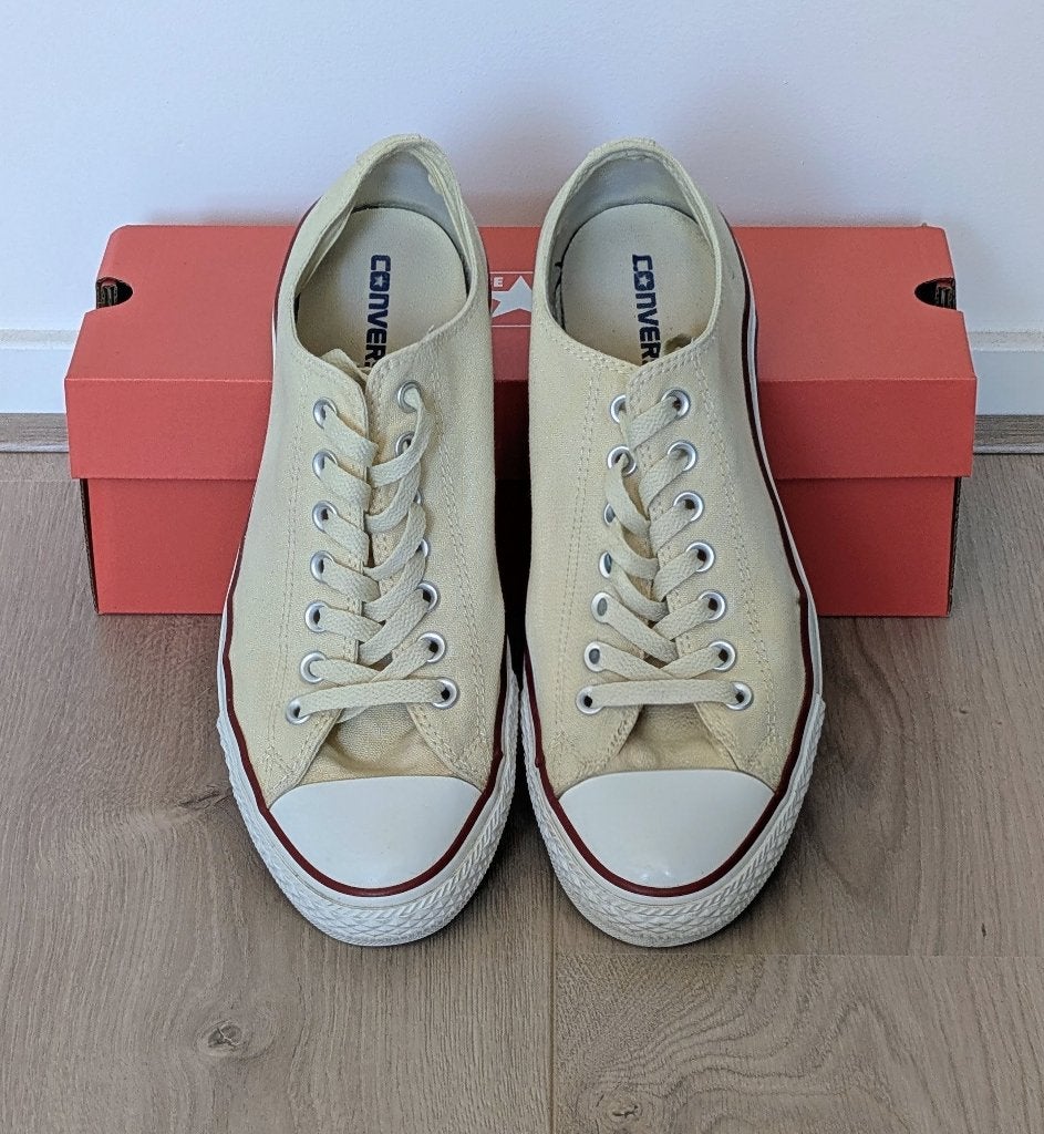Converse Chuck Taylor All Star Low Top Cream 44, Overige kleuren, Sportschoenen, Ophalen of Verzenden, Converse All Star