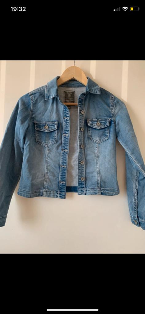 Geisha soepel zomer jeans jasje maat 152, Ophalen of Verzenden, Zo goed als nieuw, Meisje, Jas