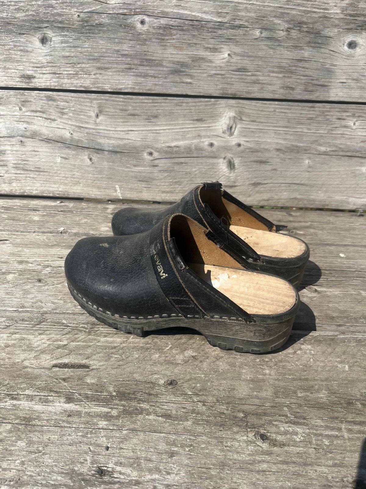 Klompen unisex maat 40, Klompen, Zwart, Ophalen of Verzenden, Gedragen