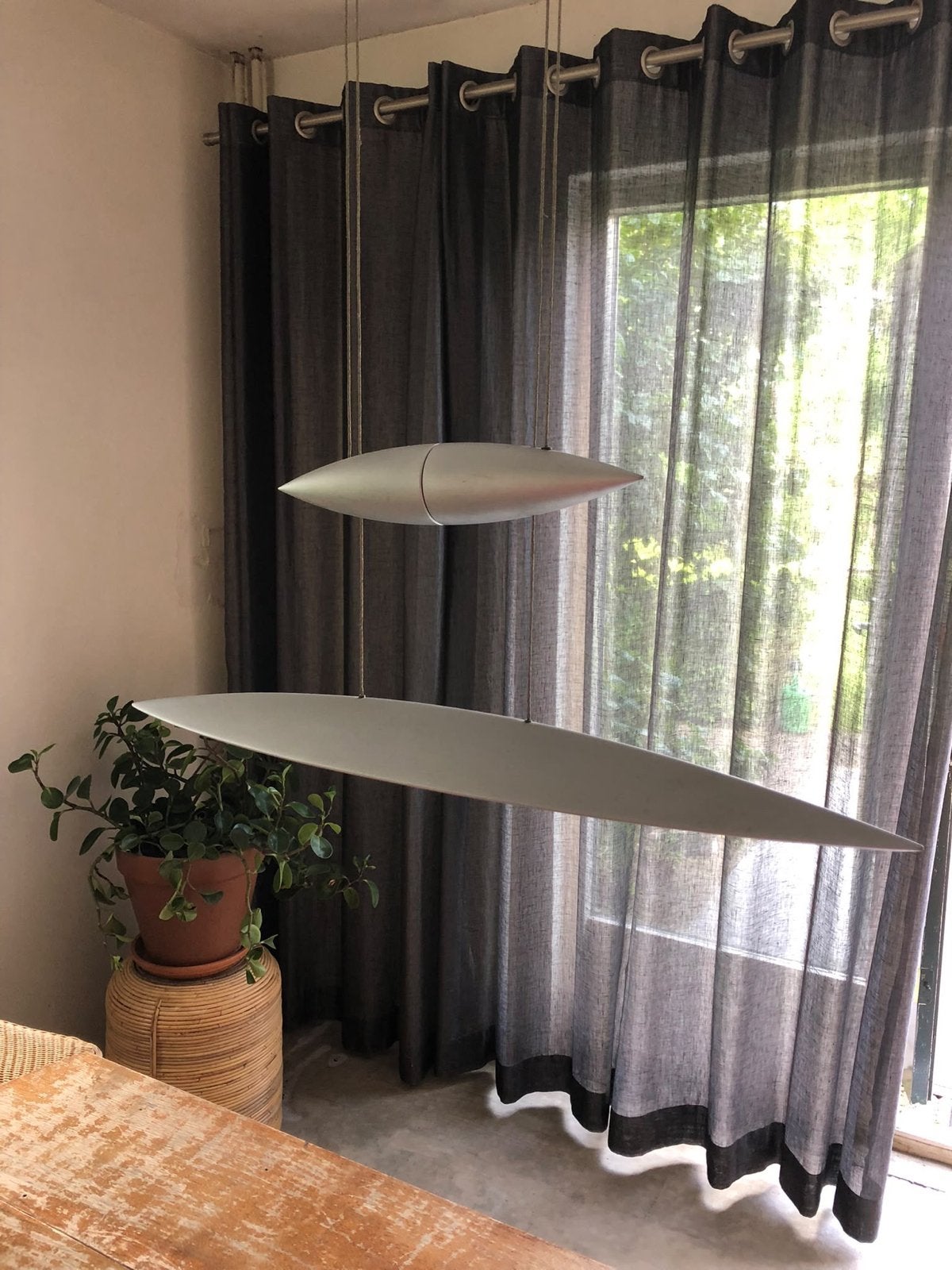 Design hanglamp - Tai lang van Tobias Grau, Huis en Inrichting, Ophalen, Gebruikt, Metaal, Overige fittingen