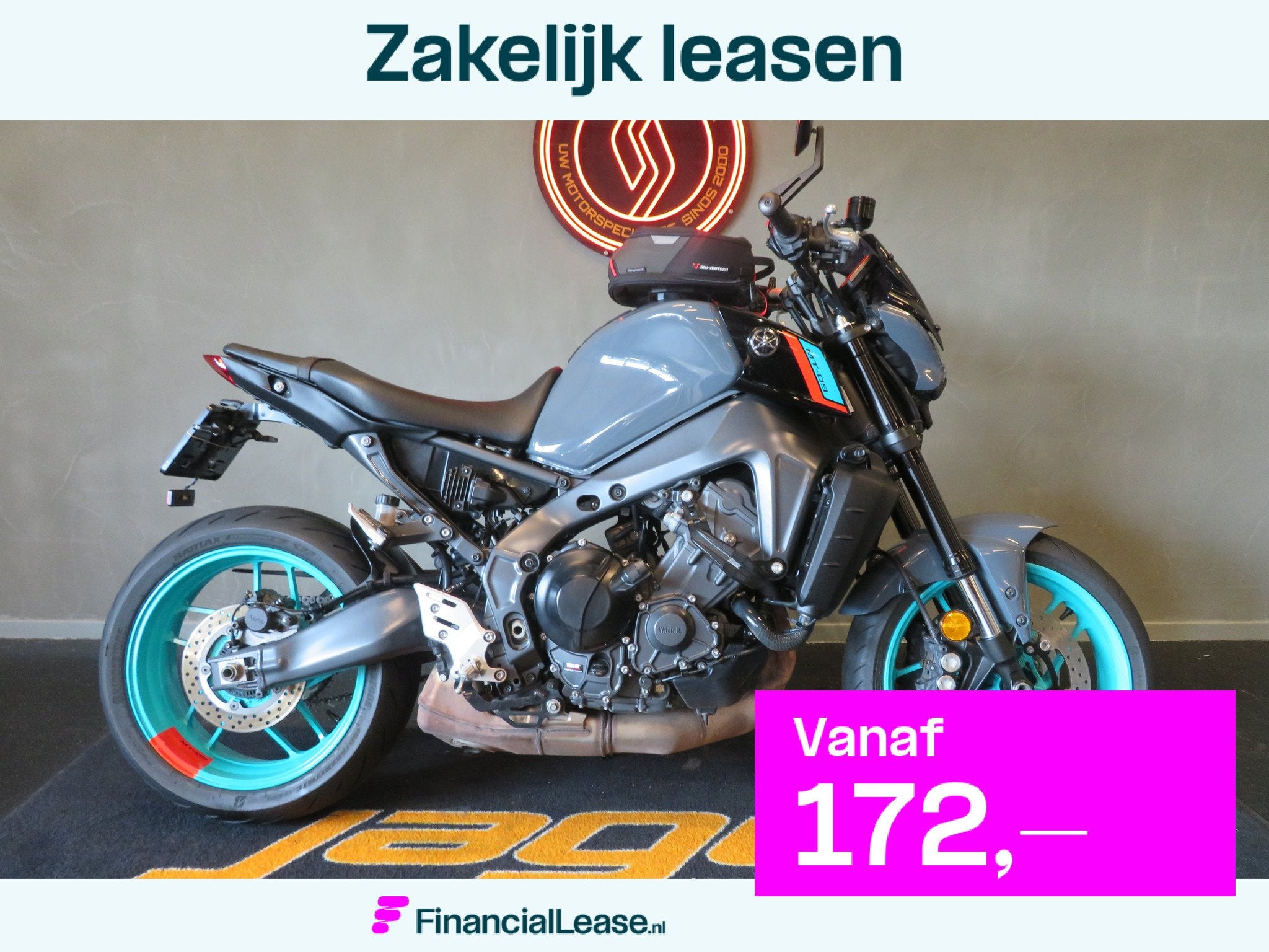 Yamaha MT 09 MT09 ABS SUPER FRAAI!, 890 cc, Bedrijf, Naked bike